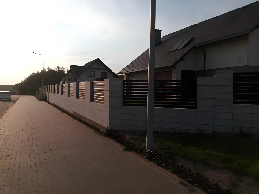Zdjęcie - estetyczne oraz nowoczesne ogrodzenie modułowe